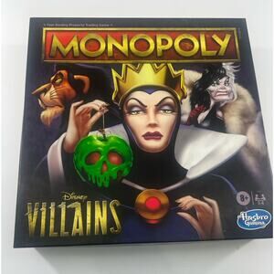 Monopoly Disney Villains Board Game 2020 Edition New Hasbro C3